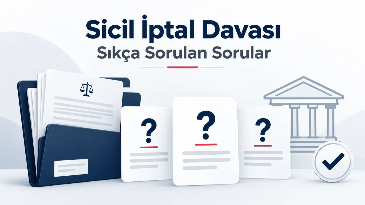 Sicil İptal Davası (TSK) - Emsal Kararlar - Örnek Dilekçe 8 Sicil iptal davası hakkında sıkça sorulan sorular ve hukuki cevaplar
