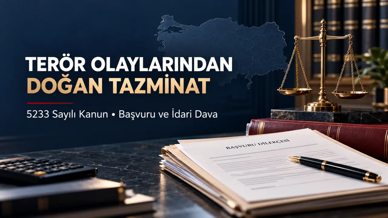 Terör Olaylarından Doğan Tazminat ve İdari Dava 2 Terör olaylarından doğan tazminat başvurusu ve idari dava