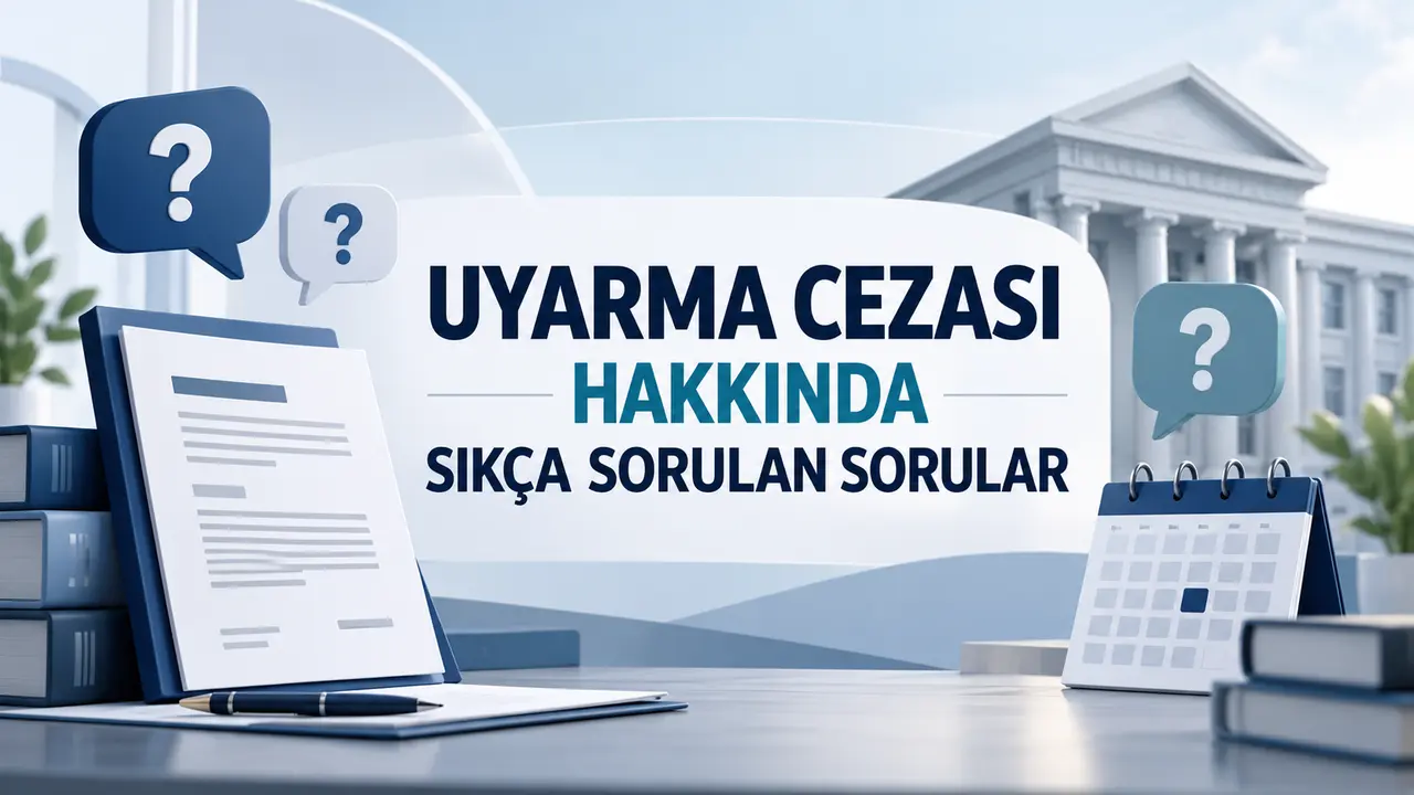 Memura Verilen Uyarma Cezası: İtiraz ve İptal Davası 3 uyarma cezasi sikca sorulan sorular