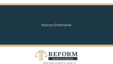 Kiracıya İhtarname