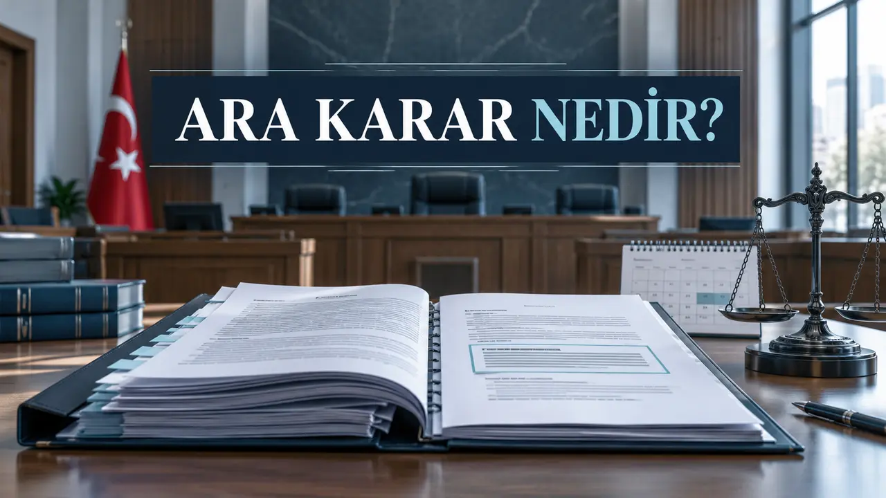 Ara karar nedir ve mahkeme sürecindeki işlevi