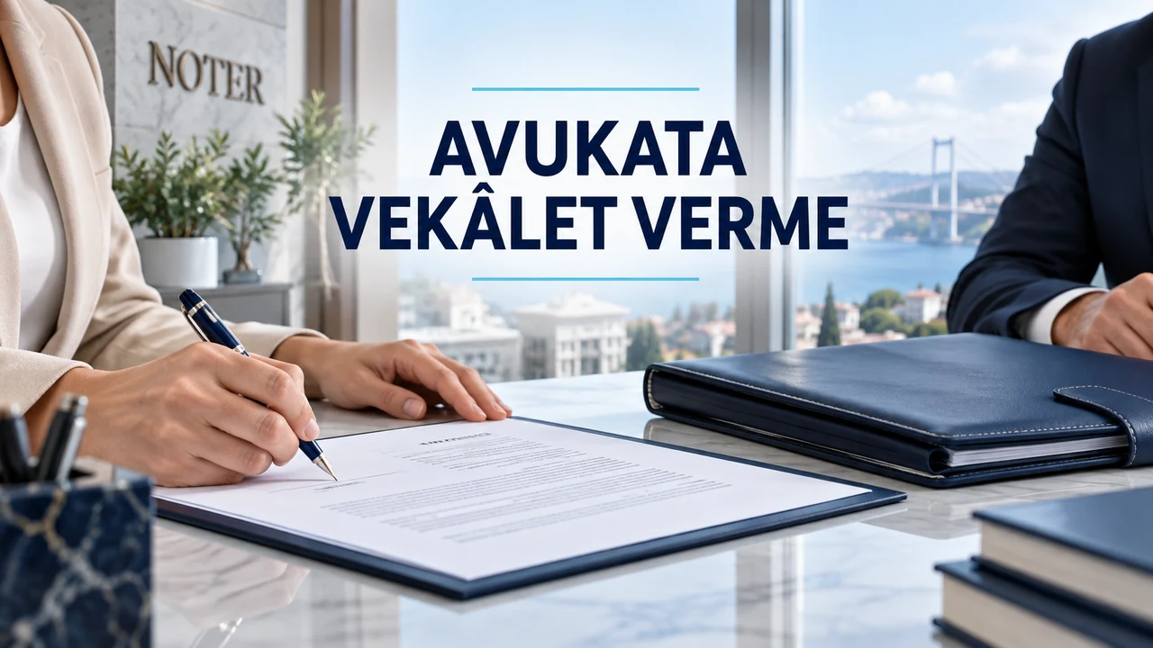 Avukata vekâlet verme ve noter vekâletname işlemi