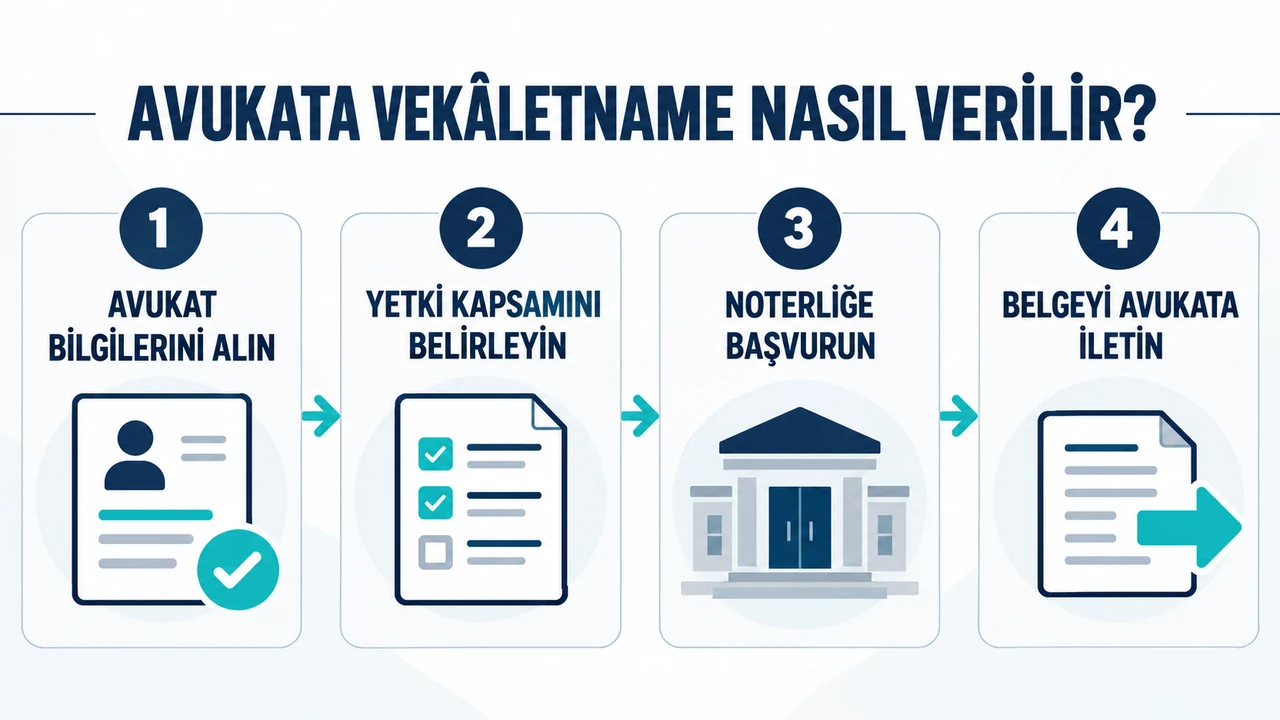 Avukata vekâletname nasıl verilir adım adım anlatım