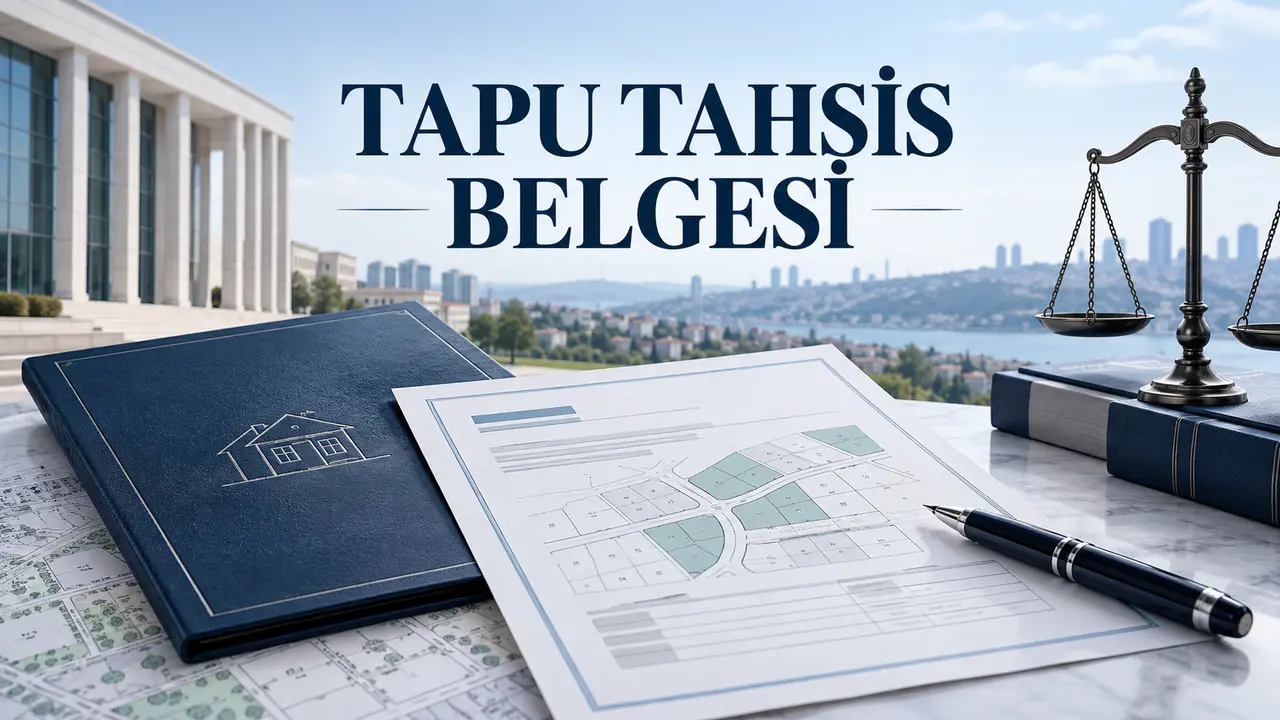 Tapu tahsis belgesi ve tapuya çevirme işlemleri