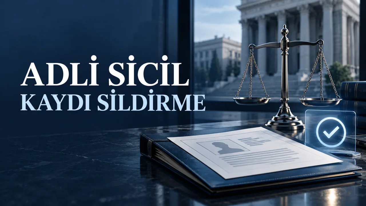 Adli sicil kaydı sildirme işlemi ve hukuki başvuru süreci
