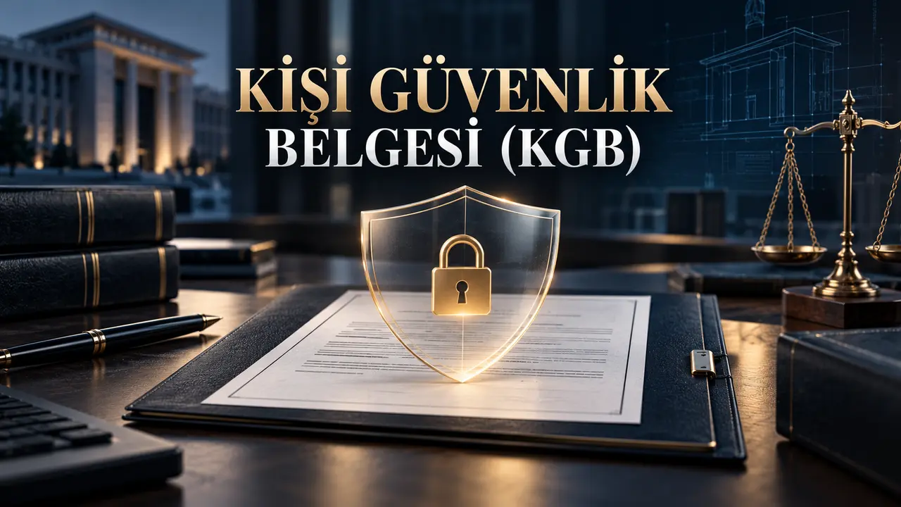 Kişi Güvenlik Belgesi (KGB) Nedir? Nasıl Alınır? 12 Kişi güvenlik belgesi KGB başvuru ve değerlendirme süreci