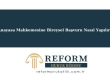 Anayasa Mahkemesine Bireysel Başvuruda Süre