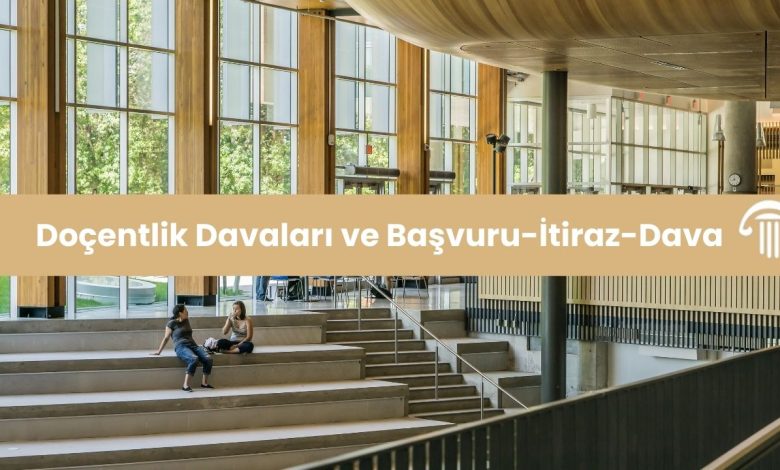 doçentlik davaları, doçentlik tazminat davaları, doçentlikte eser inceleme davası, doçentlikte asgari şart davası, doçentlikte etik ihlal davası, doçentlik unvanının geri alınması davası, doçentlik unvan tarihinin geriye yürütülmesi davası, doçentlik başvurusu, doçentlik başvurusunun reddi, doçentlik başvurusunda iptal davası süreci, doçentlik itirazı, etik ihlal kararına yönelik iptal davası, asgari başvuru şartlarının sağlanmadığı kararına karşı açılacak iptal davası, eser incelemede başarısız bulunma kararı