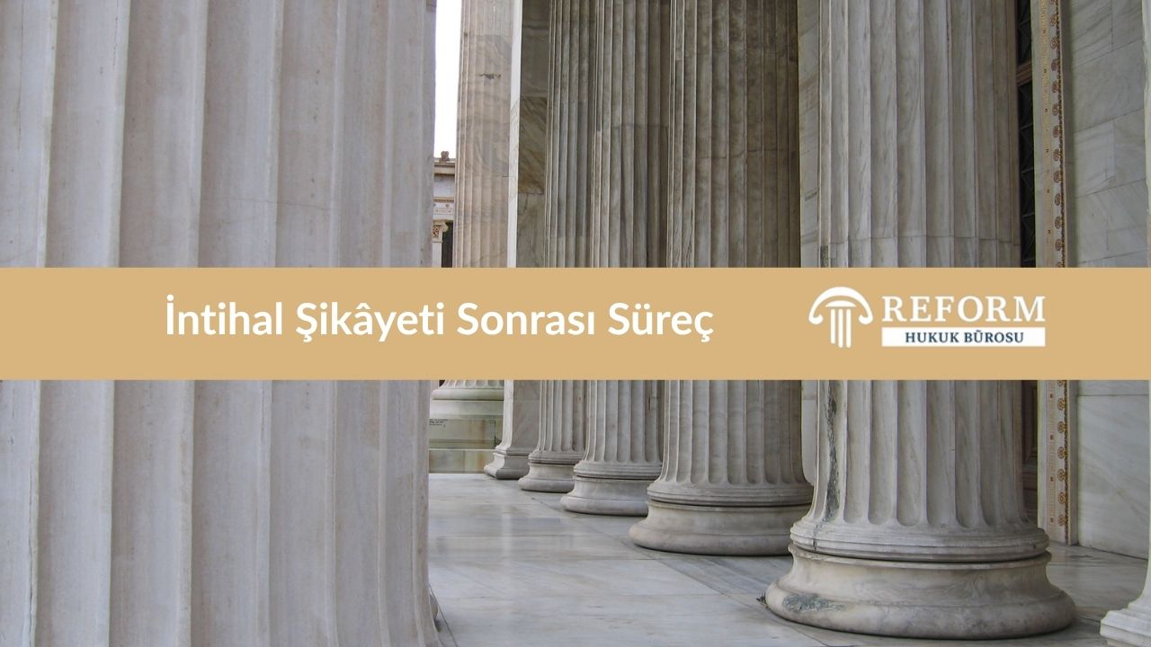 İntihal Soruşturması Savunma Örneği 2 İntihal Şikâyeti Sonrası Süreç