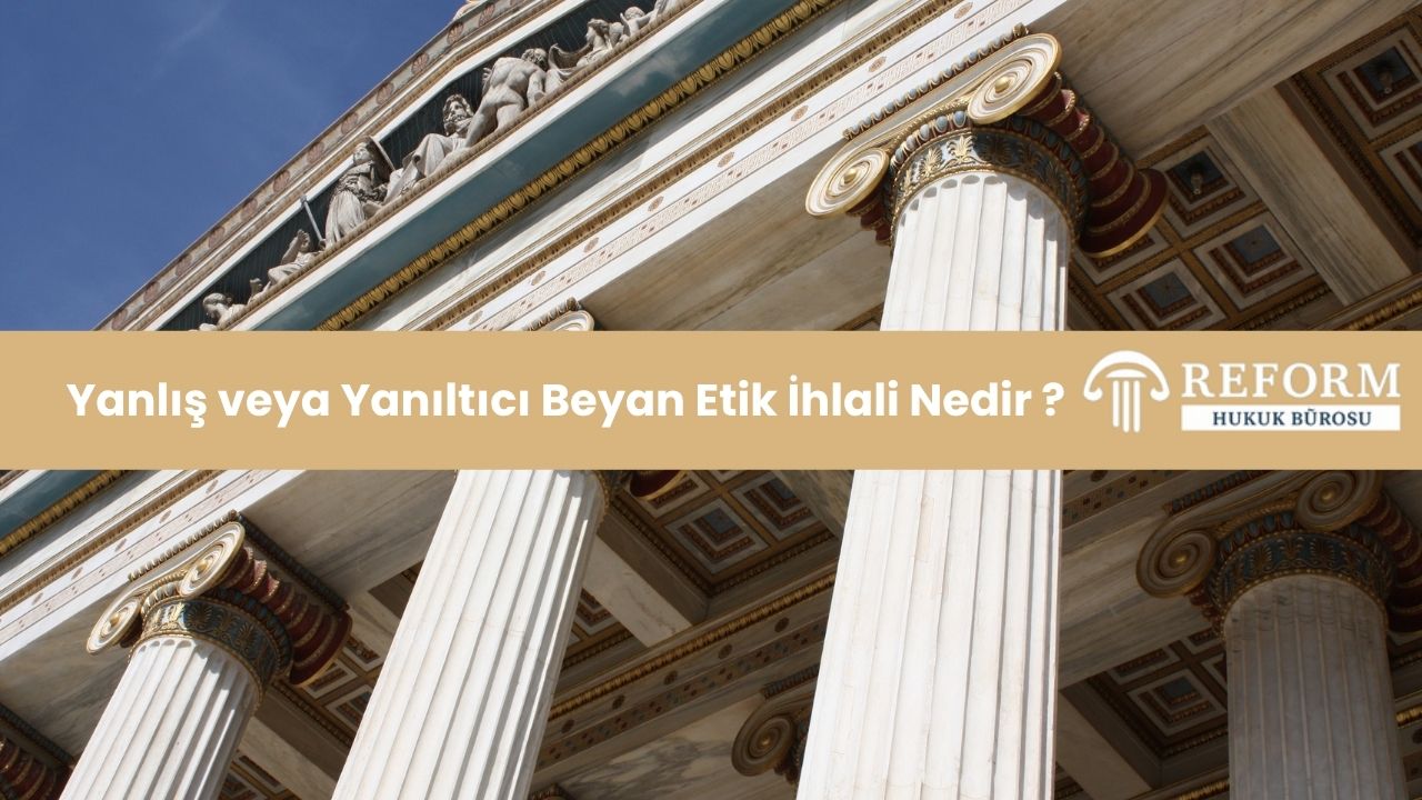 Yanlış veya Yanıltıcı Beyan Etik İhlali Nedir ? 1 Yanlış veya Yanıltıcı Beyan Etik İhlali, yanlış veya yanıltıcı beyan, etik ihlali, doçentlik başvurusu, doçentlik başvurularında yanlış beyan, doçentlik etik ihlali, akademik etik kuralları, bilimsel araştırmalarda etik ihlaller, yayın etiği, etik ihlal cezaları, etik ihlal yaptırımları, etik ihlal itiraz, iptal davası etik ihlal, mahkeme kararları etik ihlaller, TÜBİTAK AYK etik ihlali, yükseköğretim etik kuralları, akademik yükseltme ve atama kriterleri, etik kurul incelemesi, sehven yapılan beyanlar, re’sen tespit etik ihlal, etik ihlal örnekleri, etik inceleme süreci, disiplin hukuku, etik ihlal kararı, savunma hakkı, bilirkişi raporu, menfaat unsuru, kast unsuru, yürütmenin durdurulması, idari yargı, ÜAK Etik Komisyonu, akademik itibar, etik ihlal örnekleri, iptal davası açma süreci, doçentlik başvurusunda etik ihlal, akademik puan, adayın savunması, teknik hata, kasıtlı beyan, etik inceleme süreci, Yanlış veya Yanıltıcı Beyan Etik İhlali Kararına Karşı İptal Davası, Yanlış veya Yanıltıcı Beyan Etik İhlalinin Cezaları, Doçentlik Başvurusunda Yanlış veya Yanıltıcı Beyan İddiası, Sehven Yapılan Eylemler Yanlış veya Yanıltıcı Beyan, Yanlış veya Yanıltıcı Beyan Etik İhlali Örnekleri