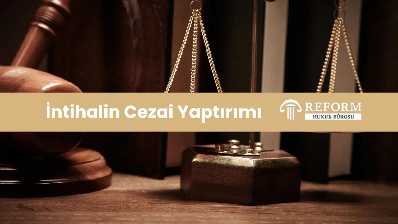 İntihalin Cezai Yaptırımı 1 İntihalin Cezai Yaptırımı