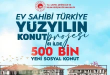 TOKİ 500 Bin Konut Projesi Şartları- Yüzyılın Konut Projesi - Detaylar - Hangi İller