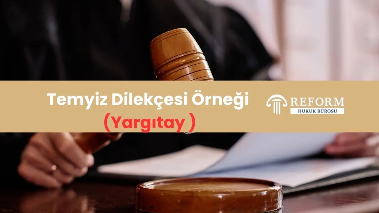 ceza temyiz dilekcesi ornegi