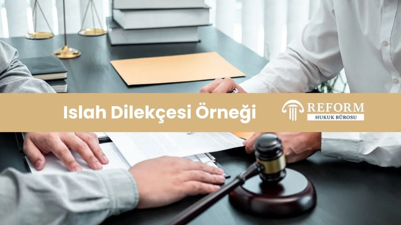 Islah Dilekçesi Örneği - PDF- WORD 1 bir çok mahkemede verilmiş ve özgün ıslah dilekçesi örneği burada