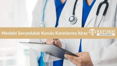 Mesleki Sorumluluk Kurulu Kararlarına İtiraz 32 mesleki sorumluluk kurulu, mesleki sorumluluk kurulu kararlarına itiraz, 3359 ek 18 itiraz, 4483 sayılı kanun itiraz, doktor soruşturma izni, sağlık çalışanı soruşturma izni, mesleki sorumluluk kurulu soruşturma izni, soruşturma izni verilmesine itiraz, soruşturma izni verilmemesine itiraz, ankara bölge idare mahkemesi itiraz, sağlık hukuku avukatı, tıbbi uygulama hatası soruşturması, malpraktis soruşturması, ön inceleme süreci 4483, hekim disiplin soruşturması, sağlık personeli kusur değerlendirmesi, rücu kararı sağlık çalışanı, tıbbi kötü uygulama sigortası, sağlık hukuku danışmanlığı, reform hukuk