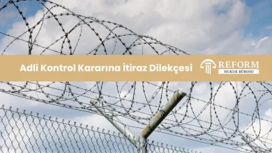 Adli Kontrol Kararına İtiraz Dilekçesi