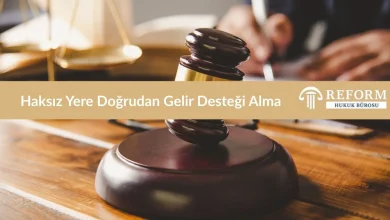 Haksız Yere Doğrudan Gelir Desteği alma suçu