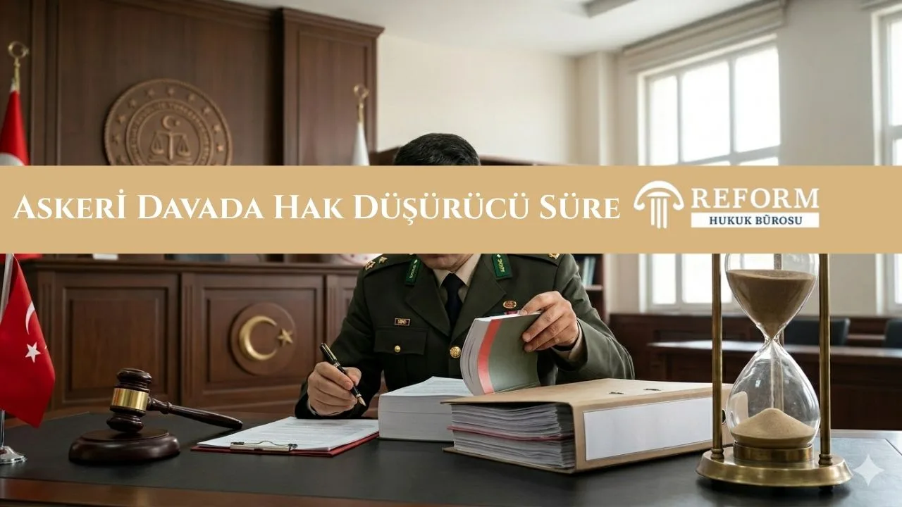 Askeri Davada Hak Düşürücü Süre 1 askeri davada hak dusurucu sure