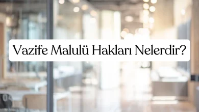 Vazife Malulü Hakları Nelerdir?