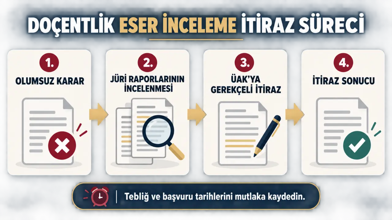 Doçentlik Eser İnceleme Başarısızlık Kararına İtiraz Doçentlik eser inceleme başarısızlık kararına itiraz süreci