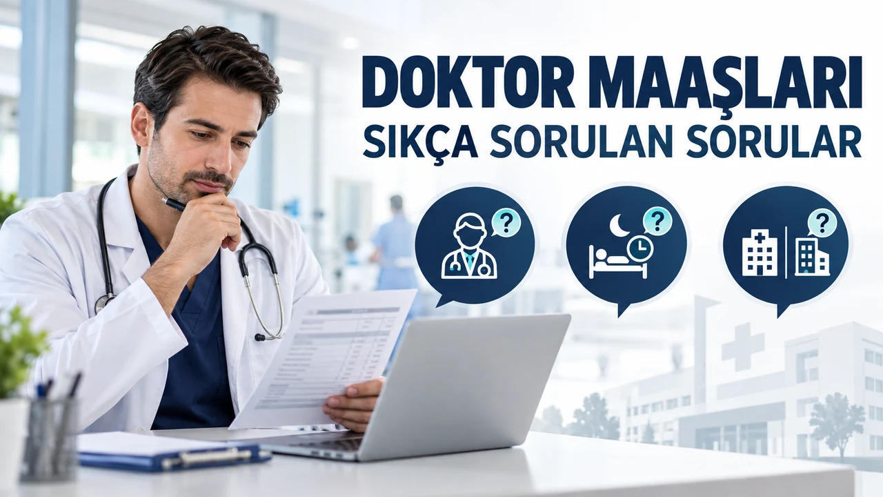 Doktor Maaşı 2026: Uzman, Profesör ve Asistan Maaşları 3 Doktor maaşları hakkında sıkça sorulan sorular 2026