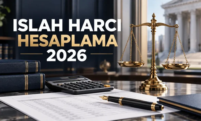 Islah harcı hesaplama 2026