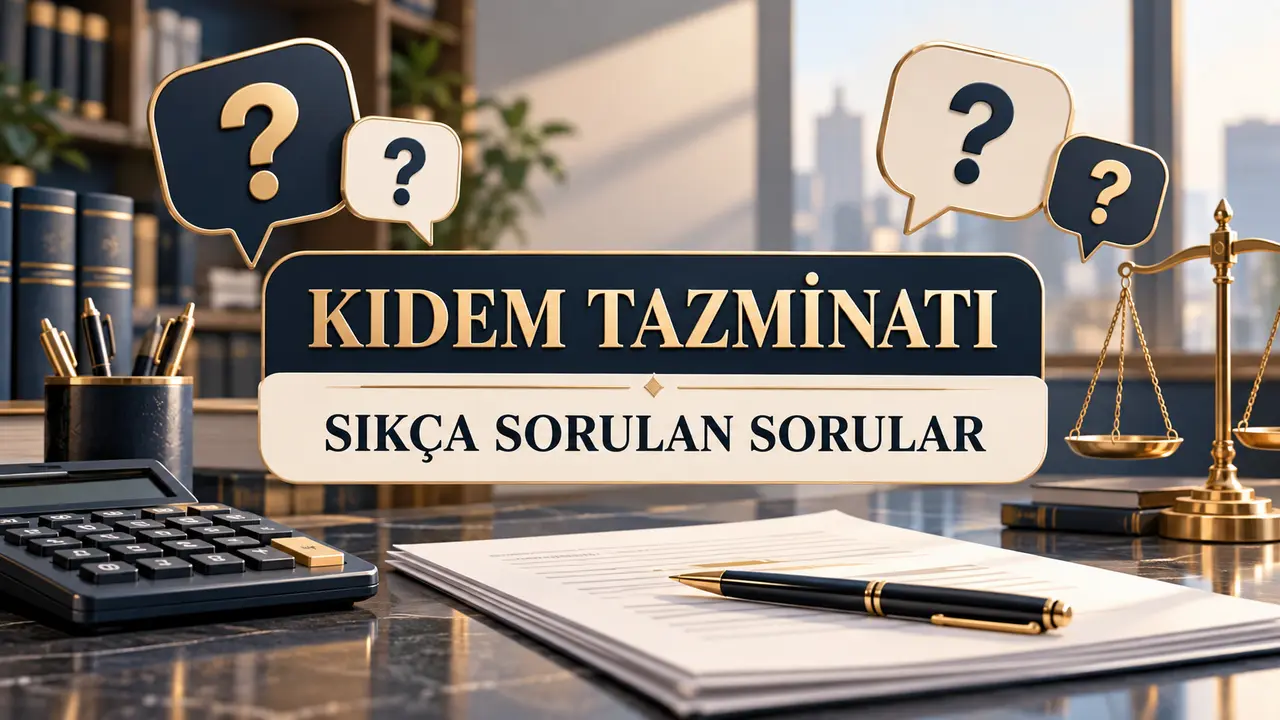 Kıdem Tazminatı Hesaplama 2026 (Net–Brüt) 4 Kıdem tazminatı hesaplama hakkında sıkça sorulan sorular