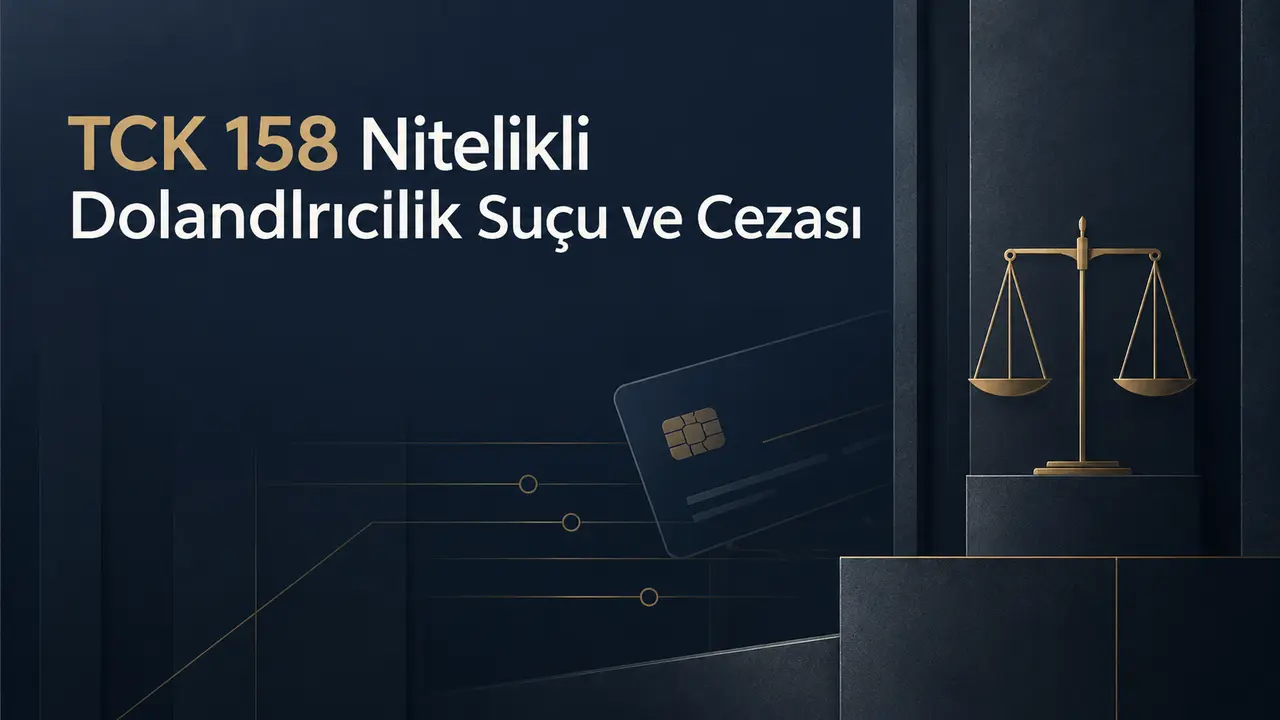 TCK 158 Nitelikli Dolandırıcılık Suçu ve Cezası 1 TCK 158 nitelikli dolandırıcılık suçu ve cezası