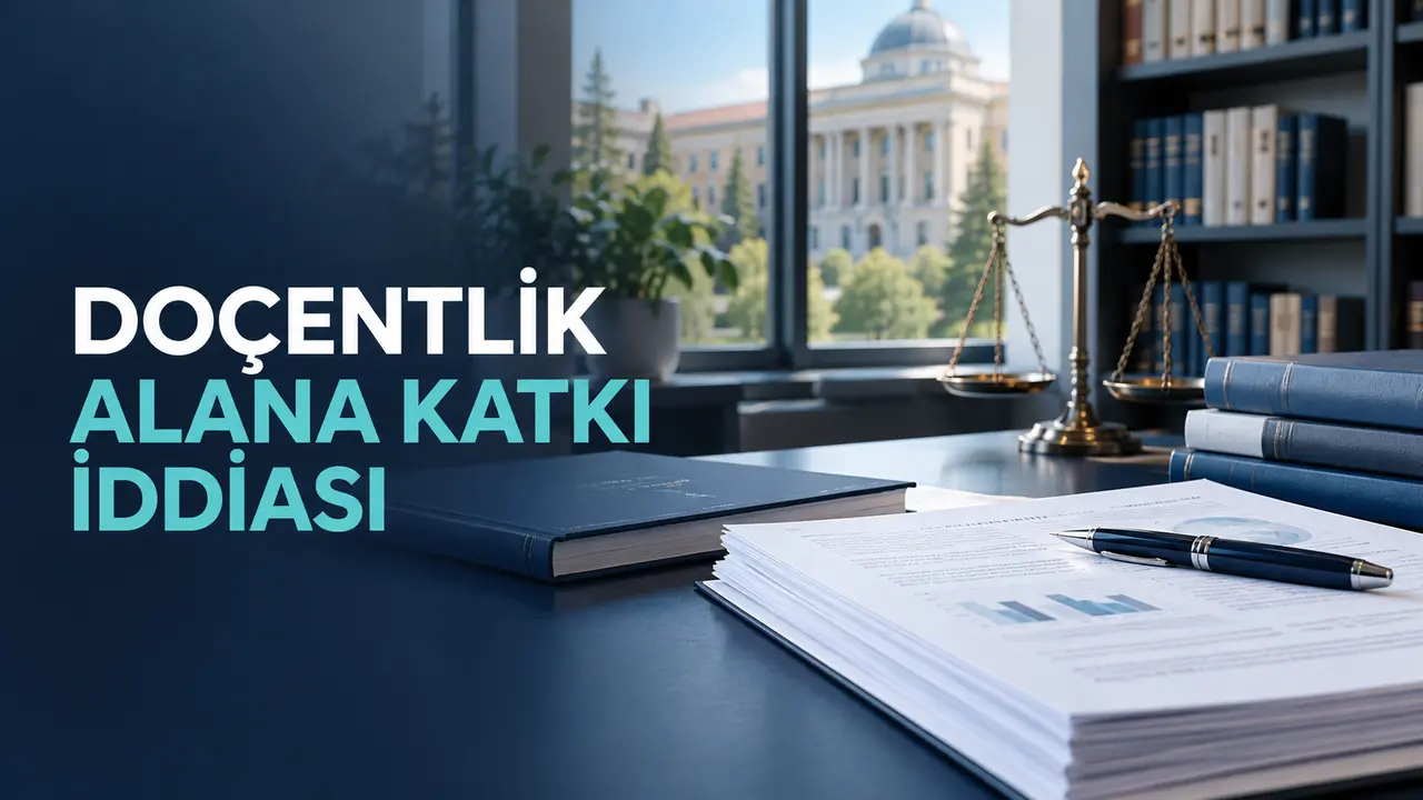Doçentlik alana katkı iddiası ve jüri eser incelemesi