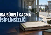 Kısa Süreli Kaçma Disiplinsizliği ve Cezası 14 Kısa süreli kaçma disiplinsizliği ve hizmet yerini terk etmeme cezası